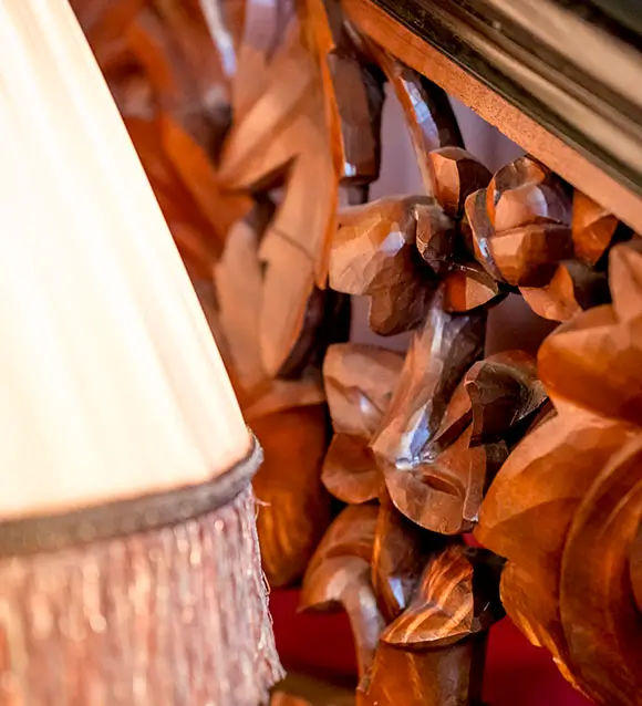 Detail Treppengeländer von Haus Friedwart